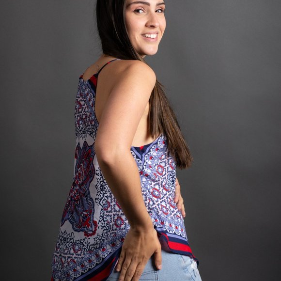 Paisley Tank Top by Soulmates - Picture 9 of 11